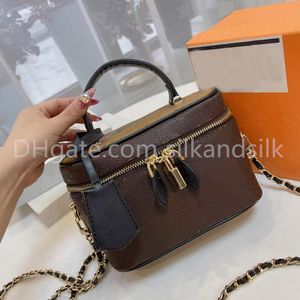 Wholesale vintage totes browns for sale - Group buy Designer Handbag Women s Cross Body Bags Vintage Lunch Box Bag Simple Cosmetic Case Lipstick Powder Portable Storage Fashion Chain One Shoulder Messenger Bag