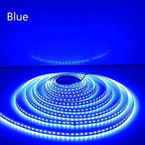 5M 600LEDS LED -remsor 2835 DC12V 24V 120LEDS/M VATTET FIEXBLE LIGHT LED RIBBON TAPE HOME DECORATION LAMP