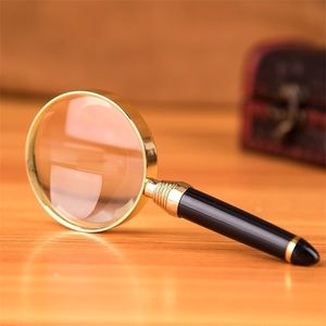 20X Portable Handheld Magnifying Glass magnifier loupe Glass Lens for Jewelry Newspaper Book Reading tools T200521