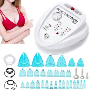 New Design 30 cups Blue Vacuum Cup For Breast Enhance And Butt Enlargement Beauty Salon Device Lynph Drainage Body Care