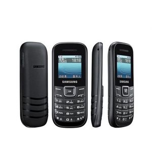 Original Refurbished Cell Phones Samsung E1200 Senior Student Straight Button Small mobilephone