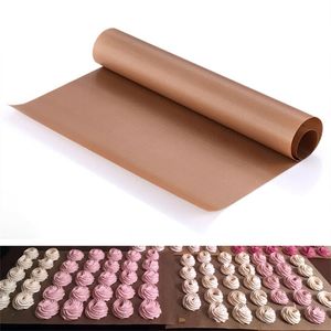 Heatresistant Grill Sheet Nonstick Reusable Baking Mat Baking Tray Paper Pad Oven Oilpaper For Outdoor BBQ 220815