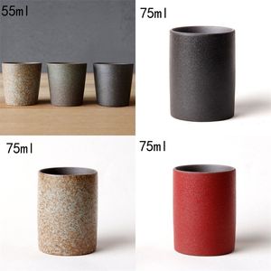 Tazza da caffè in ceramica cinese Tazza da tè in ceramica grezza Tazze da vino fatte a mano personalizzate semplici Bicchieri Kongfu Tazza da tè 20220514 D3