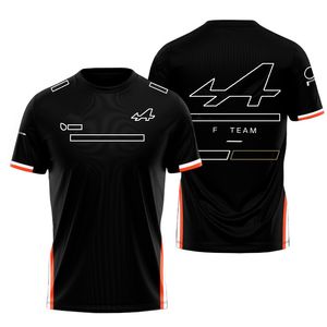 Formuła 1 Racing Suit T-shirt fani F1 Team Odzież Half Sleeve T-shirt oddychanie 261h