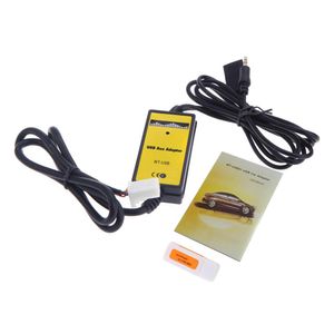 Auto Car Aux USB Corolla 3.5mm w adapterze Odtwarzacz MP3 Interfejs radiowy z czytnikiem kart do TOYOTA Camry Corolla Matrix