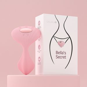 Sex Toy Toy Massager Galaku Bella App Remote Control не вставляет портативные игрушки для женщин, носящих массаж вибрации прыжков. KJ5I PDE1