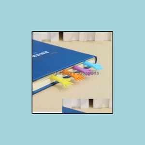 Acess￳rios de mesa de marcador de escrit￳rio de escrit￳rio suprimentos de escolas neg￳cios industrial 4pcs/conjunto ajuda -me novidade engra￧ada bookworm presente de papelaria entrega de gotas