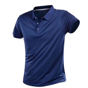 Men S Polo Shirts Summer Quick Dry Short Sleeve Jerseys Man Cotton Polyester Camisa Masculina Blusa Topps 220606