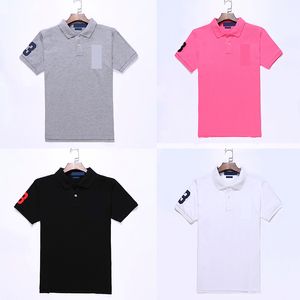 Camisetas De Cultura al por mayor-Pony Men s Designer Brand Polo camisas de algodón informal