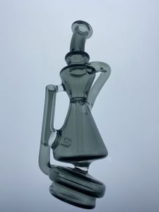 gray peak recycler Glass hookah dab rig smoking pipe factory outlet welcome to order