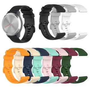 Ersättning Silicone Watch Wrist Band -rem för Garmin Forerunner 245 645 Titta på armbandsarmband smarta tillbehör