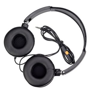 Superbas hörlurar över öronhuvudet Sport 3,5 mm trådbundna hörlurar med mic för mobiltelefon MP3 -spelare dator PC