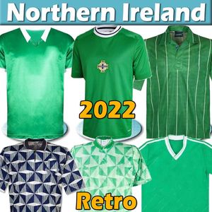 2022 Noord Ierland Soccer Jerseys Thuis weg weg Retro Klassieke Vintage Jersey George Evans Lewis Saville Davis Whyte Lafferty Football Shirt
