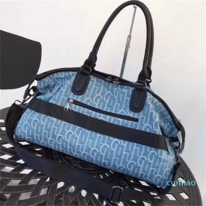 80% Off Outlet Store New Jeans Cloth Multifunction Bag Large Capacity Dry And Wet Separation Sports Women Trip Fashion