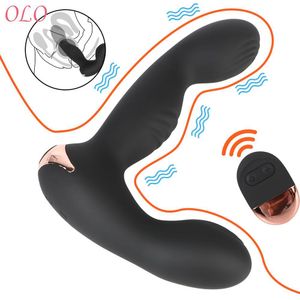 10 Modo Vibrador Anal Estimulador G Stimululador adulto Produtos Sexy Toy para homens Massagem massagem massagem masculina massagem Prostata