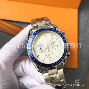 Chronograph Superclone Watch Watches Wristwatch Luxury Fashion Designer 2022 Tre ögon som kör andra Leisure Men's Super Business VerSatileavfg