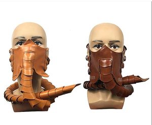 Wholesale terrorist masks for sale - Group buy Hold face worm terrorist abnormity mask masquerade funny performance tire Halloween party prank props