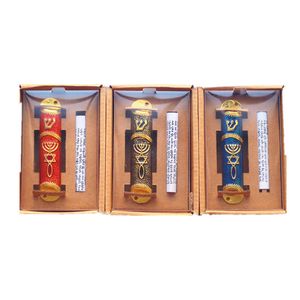 Other Event Party Supplies Mezuzah Case Home Decoration Messianic Hanukkah Gift Church Utensils Menorah Je Door Decor 230206