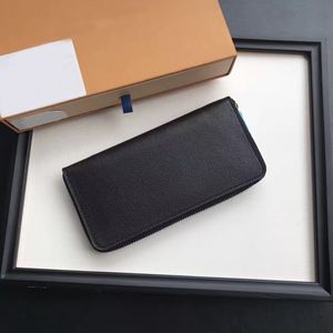 High quality classic women clutch wallet leather wallet single zipper wallets lady ladies long classical purse M63095