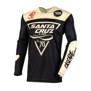 Camisola de Motocross Downhill Mountain Dirt Bike Ciclismo Motocicleta T-Shirt Bicicleta Fora de Estrada Vestuário MTB MX Jersey 220518