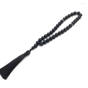 Boncuklu Strands Müslüman Taş Dua Boncukları / Kristal Boncuk Tespih / Naturzl Stone Rosary Bilezikler Bangles Düğün Inte22