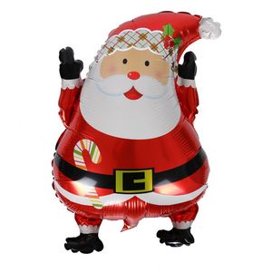 Party Decoration 1PC Christmas Snowman Santa Claus Balloons Foil Aluminium Balloon Supplies 63 45cmparty