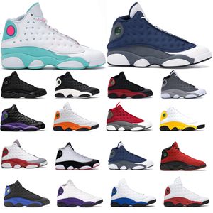 5.5-13 Aurora Green Basketball Shoes 13s Flint Cap and Gown Toe DMP Melo Class 2003 Men Kvinnor Sneaker Outdoor Mens Sports Sneakers Black Blow Green Red Grey