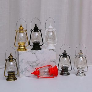 Fontes de festas LED vintage lanterna lanterna romântica luzes de suspensão para camping pátio jardim decoração de férias