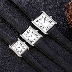 Cassidy Tank Fashion Women Watch CTR Мужчины женщины смотрят Quartz Steel Case Ultra-Ctine Leather Belt просто