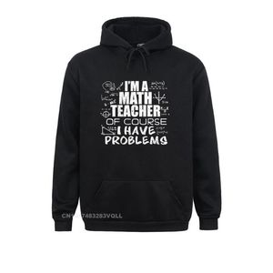 Men's Hoodies & Sweatshirts CamisaHigh Street Long Sleeve Thanksgiving Day 2022 Fashion Sportswears Youth Im A Math Teacher OfMen's