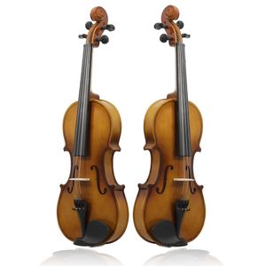 Ny stil Plastisk antikspecifikation 4/4 Violin Finely Polished Material Högkvalitativ nybörjare Professional Antik med låda