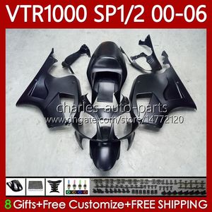 Wholesale honda rc51 bodywork resale online - Bodys Kit For HONDA flat black full VTR1000 RTV1000 RC51 Bodywork No SP1 SP2 VTR VTR Fairing