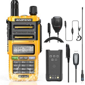 Baofeng UV-9r Pro IP68防水高電力デュアルバンド136-174/400-520MHz Walkie Talkie UV9R Long Range Ham Radioのアップグレード