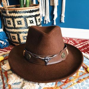 Berets Women's Men's Western American Woolen Cloth Top Hat Retro British Style Hippie Autumn And WinterBerets