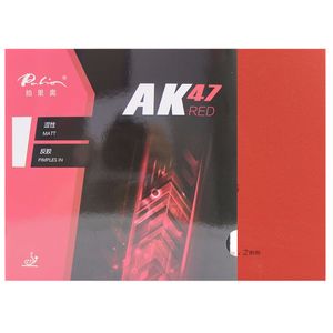 palio الأصلي AK47 AK-47 AK 47 Red Matt Pips-in Table Tennis Pingpong Rubber 2.2mm H45-47 220402