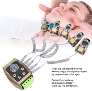 РЧ-оборудование Портативное уход за кожей красота антивозрастного инфракрасного устройства EMS RF Diamond Golden Pinger Face Massager
