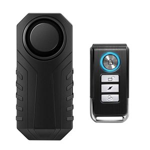 Vattentät cykel Motorcykel Electric Bicycle Security Anti Lost Wireless Remote Control Vibration Detector Alarm