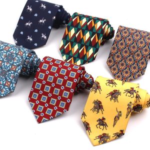 Kwiatowe krawaty dla mężczyzn Wome Printted Classic Tie