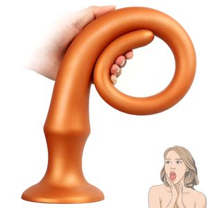 60cm Super Long Dildo Huge Silicone Anal Butt Plug Erotic Adult sexy Toy For Women Men Anus Dilator Expander