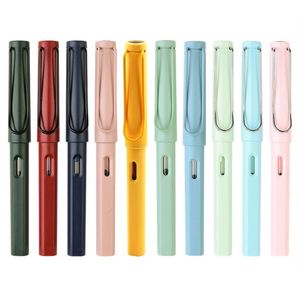 Luxury Quality Fashion Various Colors Student Office Fountain Pen School Stationery Supplies ink pens 220714