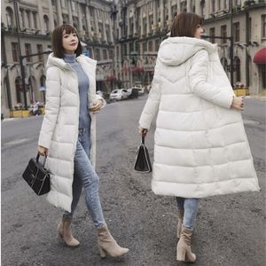 Add long cottonpadded jacket for Women Winter New Korean version of the fashion down cottonpadded jacket for women women 201019