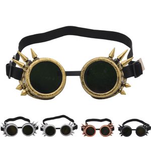Retro Willow Nagel Steampunk Outdoor Eyewear Cycling Protective Gear Adult Motocross Brille Motorrad Brille Brille ATV Clear Linsen Ski Helm Googles
