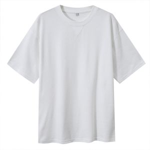 Erkek Tişörtler Erkek Tasarımcı Basit Düz Renk Üst Yeni Waffle Yuvarlak Boyun Giysileri Sıradan Tembel Rüzgar Üç Köşe Omuz Kısa Kollu S-2XL Beyaz Siyah Kraliyet Mavi