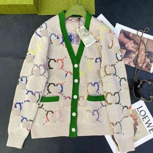 Bluzy bluzy bluzy dla kobiet Nowy haftowany wzór tygrysa niska luźna leniwa kardigan listu