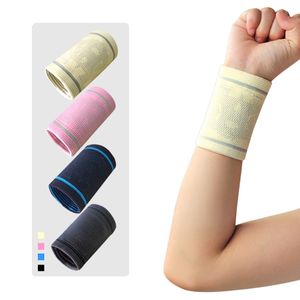 2pcs Unisex Sports Wristband bilek Ter Bandı Koşu Badminton Basketbol Trib