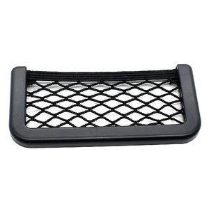 Car Organizer 1PCS Seat Side Back Storage Net Bag Phone Holder Pocket Mobile Pen Card Debris Accessories