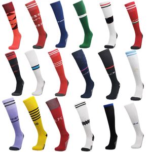 2022 2023 Argentina BENZEMA Soccer Socks Manchester kane adult Kids Real Madrids enGland POGBA MBAPPE Mexico BAYERN home away High Thick football Sports wear