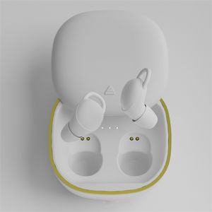 TWS Wireless Blutooth 5.0 Auricolari Cuffie con cancellazione del rumore HiFi Stereo Sound Musica Cuffie Auricolari in-ear Sleep Tappi per le orecchie per iPhone Samsung Tutti gli smartphone DHL