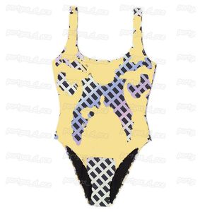 Maillots de bain imprimés de luxe pour femmes maillot de bain rembourré une pièce Sexy dos nu maillots de bain plage vacances Bikini maillots de bain