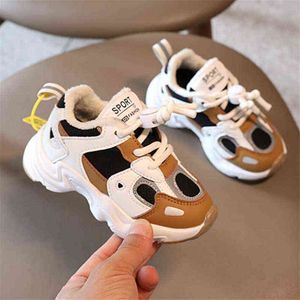 autumn winter Second cotton warm boots Children Fashion soft-soled non-slip casual shoes Boys Girl warm sports shoes 1-8 years G220517